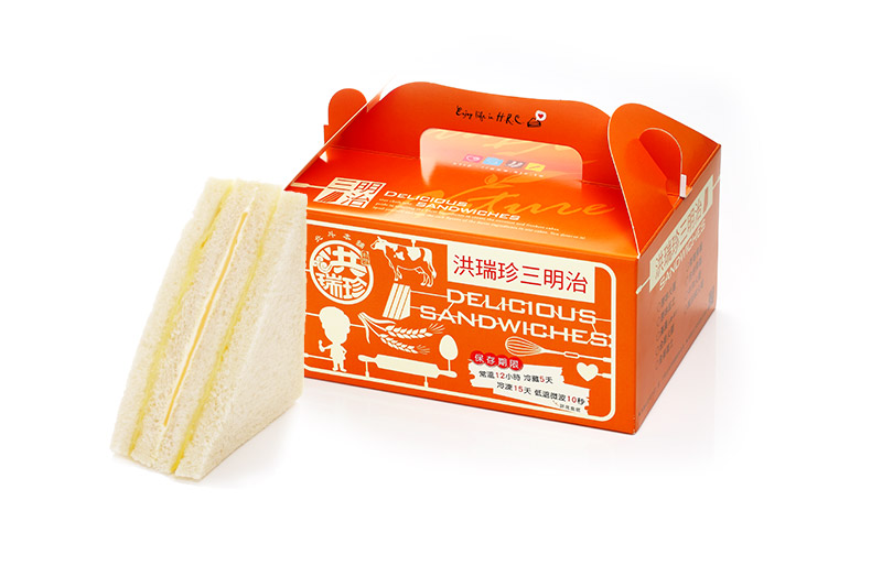 原味起司三明治-蛋奶素(12入)